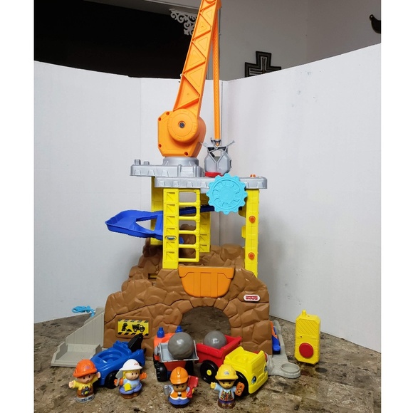 fisher price work together construction site